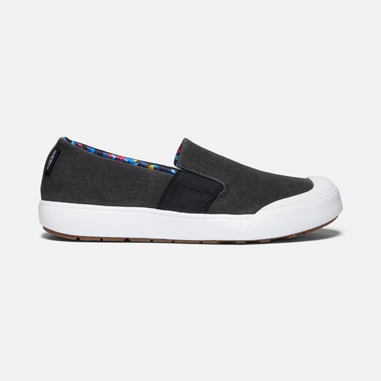 Keen Elena Slip On Shoes - Women's Black White Footwear